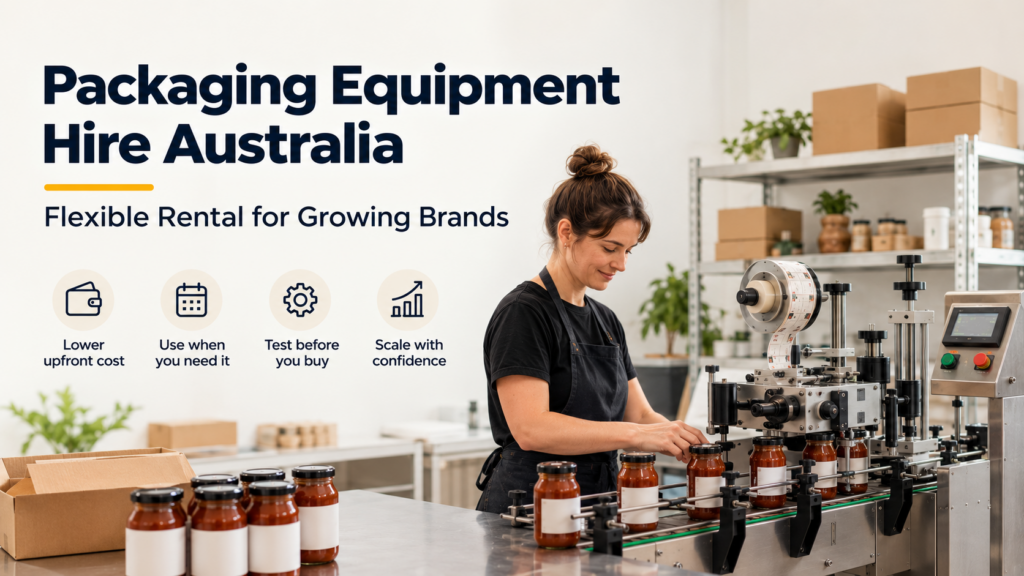 Why Brands Choose to Hire Packaging Equipment