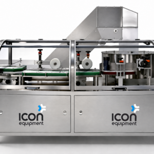 Icon Equipment high-speed bottle unscrambler for automated packaging lines
